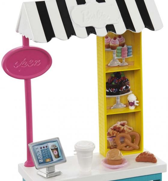 Imagem de Boneca Barbie - Life In The City - Quiosque Café Playset - Mattel HGX54