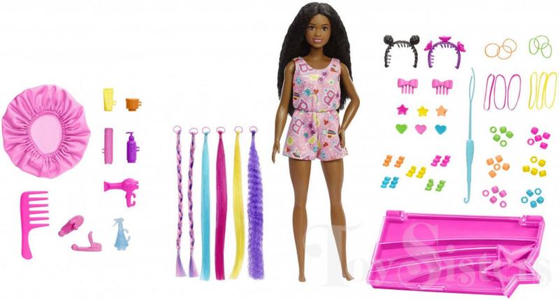 Imagem de Boneca Barbie Life in the City Trança, estilo e cuidados