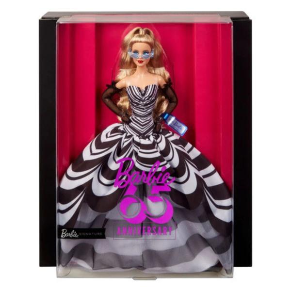 Imagem de Boneca Barbie Loira Coleção Aniversário 65 Anos Blonde