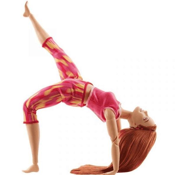 Imagem de Boneca Barbie Made To Move Ruiva Articulada 3+ GXF07 Mattel