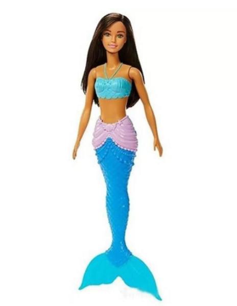 Imagem de Boneca Barbie Menina Sereia Dreamtopia Morena Azul HGR04/HGR07- Mattel