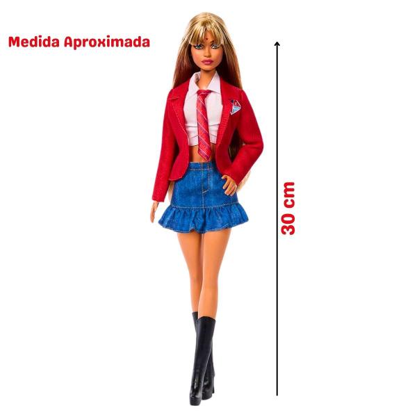 Imagem de Boneca Barbie Mia Original Coleção Rebeldes Rbd