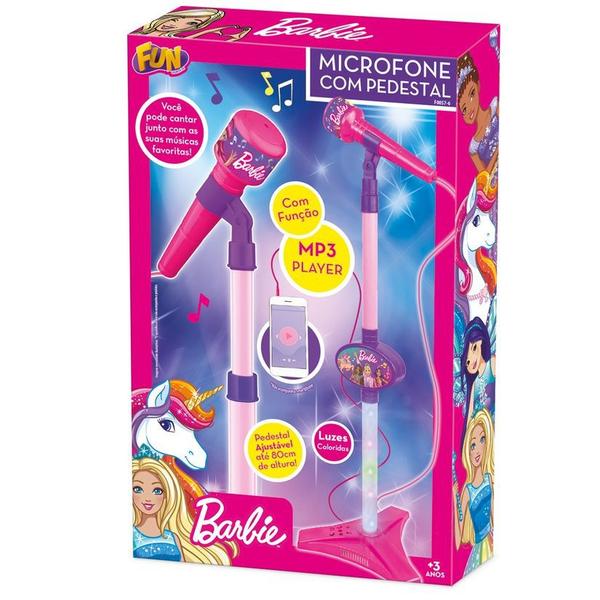 Imagem de Boneca - Barbie - Microfone Dreamtopia Com Pedestal BARAO