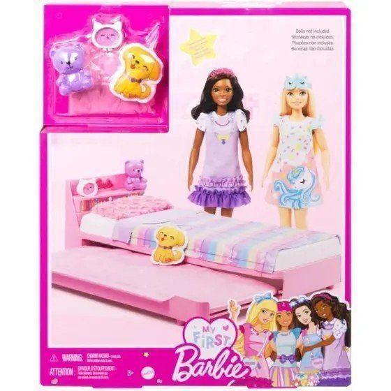 Imagem de Boneca Barbie Minha Primeira Barbie Hora de Dormir MATHMM64 Mattel