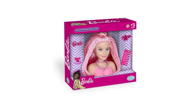 Imagem de Boneca - Barbie - Mini Busto - Styling Special Pentear - Com acessorios PUPEE BRINQUEDOS