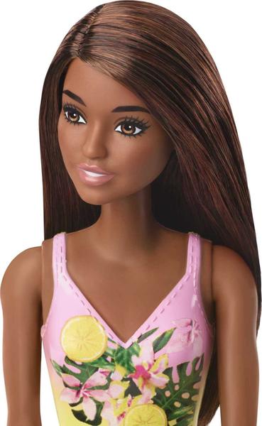 Imagem de Boneca Barbie, Morena, Com Roupão, para Crianças de 3 a 7 Anos