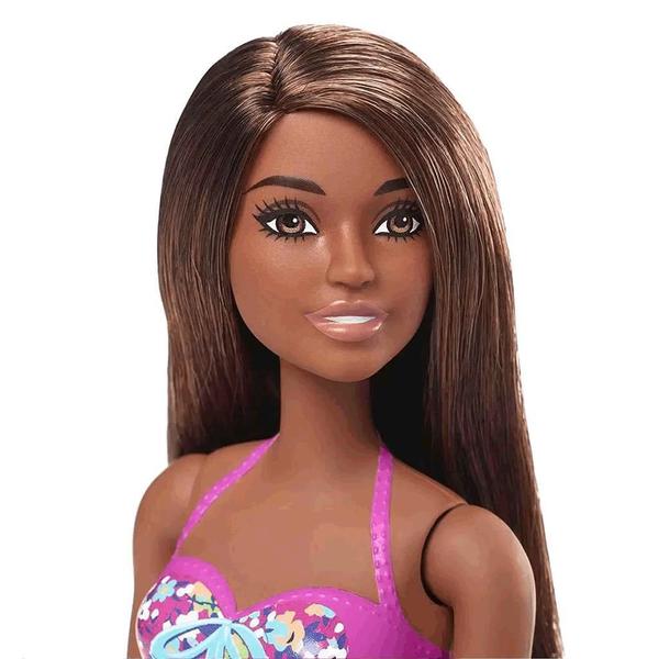 Imagem de Boneca Barbie Negra Com Piscina E Acessórios Verão Da Barbie