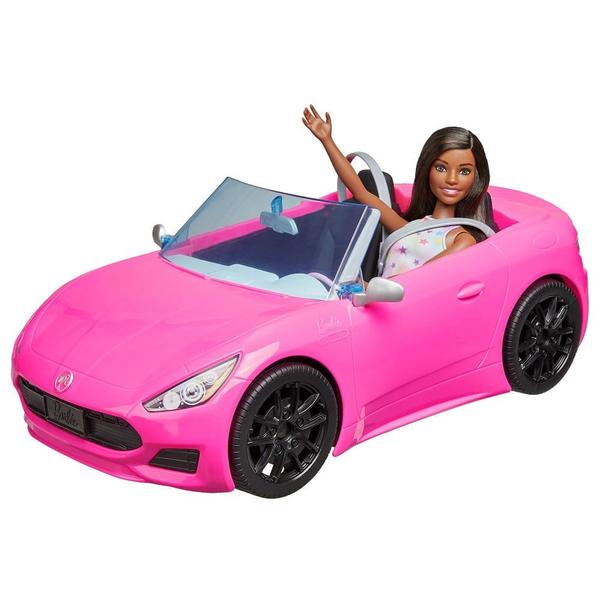 Imagem de Boneca - Barbie Negra com Veiculo Conversivel - HBY30 - MATTEL