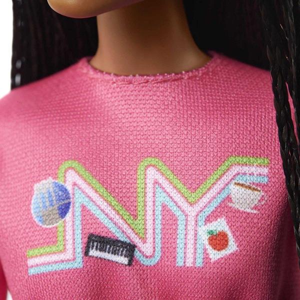 Imagem de Boneca Barbie Negra Malibu Brooklyn - Original Mattel Hgt14