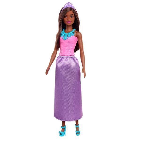 Imagem de Boneca Barbie Negra Princesa  Básica