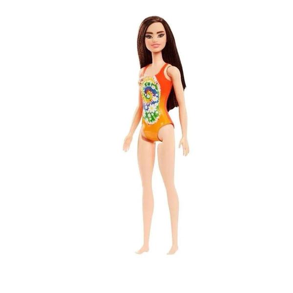 Imagem de Boneca Barbie Oriental Praia Cabelos Castanhos - Mattel