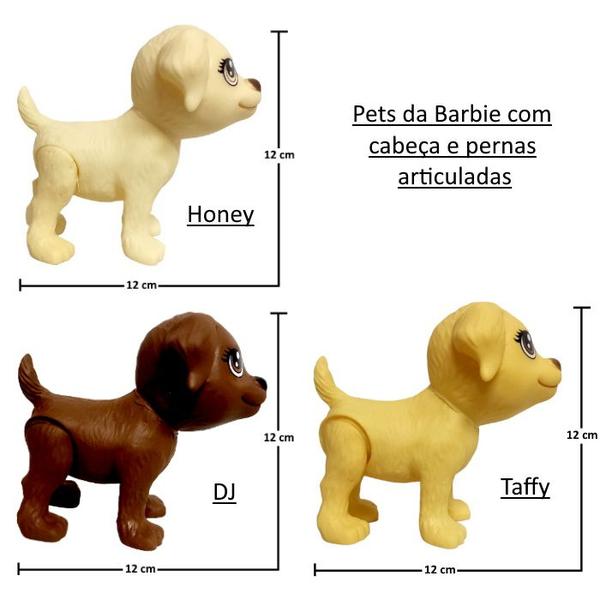 Boneca Barbie Original Veterinária Gigante com 3 Cachorros - Mattel Brinquedos Imagem de Boneca Barbie Original Veterinária Gigante com 3 Cachorros