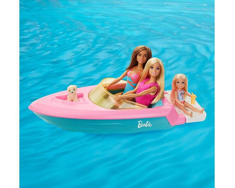 Imagem de Boneca Barbie Passeio de Barco com Pet - Mattel GRG30