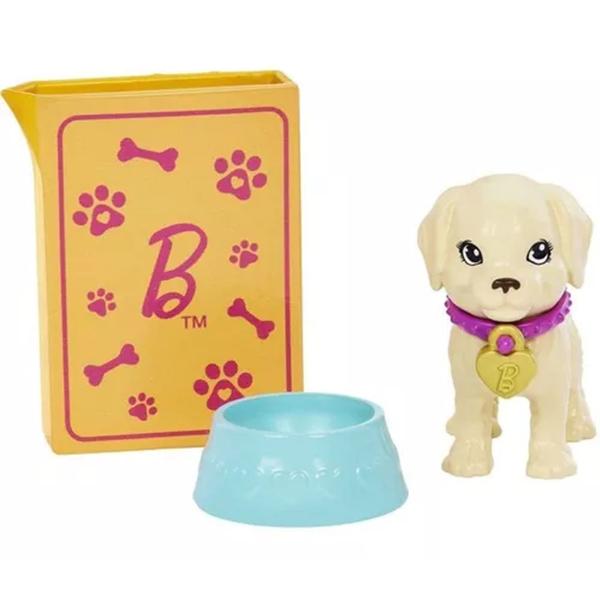 Imagem de Boneca Barbie Pets Adota Cachorrinho de Estimação Dog Mattel - HKD86