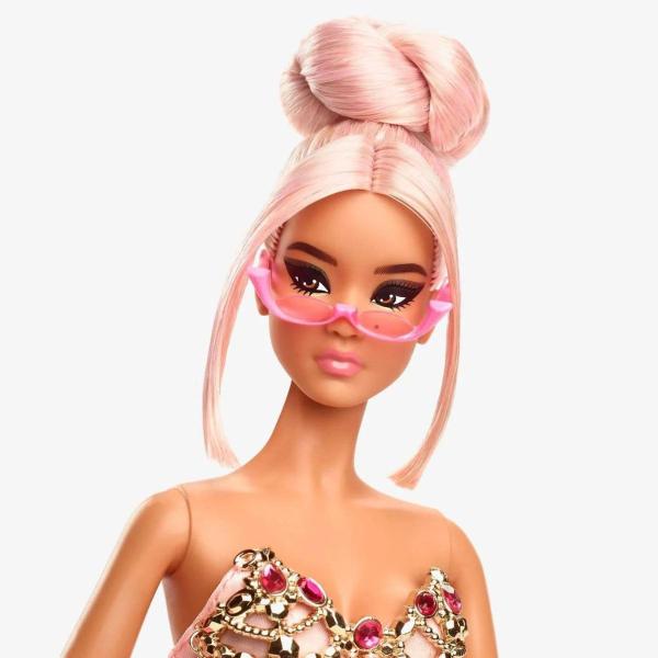 Imagem de Boneca Barbie Pink Signature Collection 5 Articulada HJW86 - Mattel