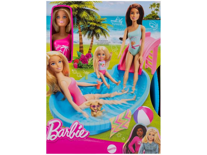 Imagem de Boneca Barbie Piscina Glam com Piscina