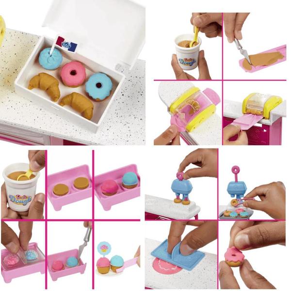 Imagem de Boneca Barbie Playset Confeitaria Massinha 5+ Hjy19Mattel