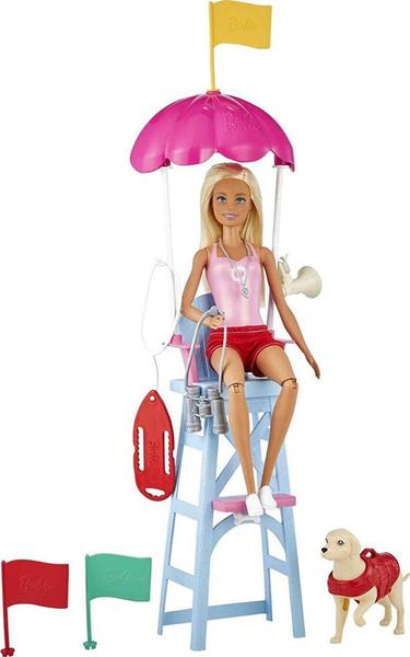 Imagem de Boneca Barbie Playset Posto Salva Vidas - Mattel GTX69