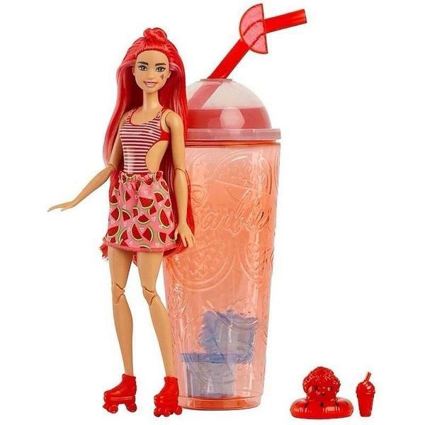 Boneca Barbie Pop Reveal Frutas 8 Surpresas - Morango Mattel Imagem de Boneca Barbie Pop Reveal Frutas 8 Surpresas - Morango Mattel