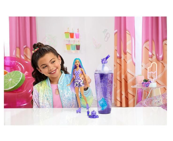 Imagem de Boneca Barbie Pop Reveal Ponche de Frutas Uva Mattel