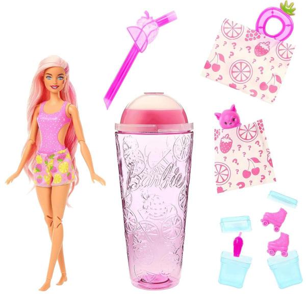 Imagem de Boneca Barbie Pop Reveal Rosa Serie Frutas 3+ Mattel