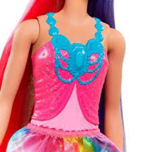 Imagem de Boneca Barbie Princesa Penteados Fantásticos Gtf38- Mattel (6566)