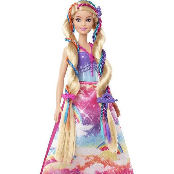 Imagem de Boneca Barbie Princesa Tranças Magicas GTG00 Mattel