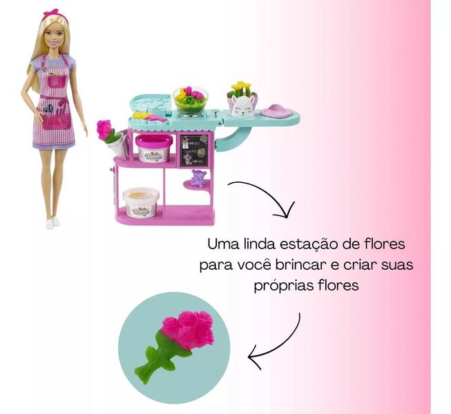 Imagem de Boneca Barbie Profissões Florista Mattel GTN58