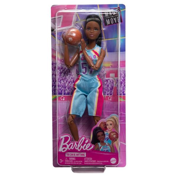 Boneca Barbie Profissões Jogadora de Basquete Negra Mattel Imagem de Boneca Barbie Profissões Jogadora de Basquete Negra Mattel