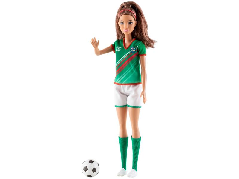 Imagem de Boneca Barbie Profissões Jogadora de Futebol