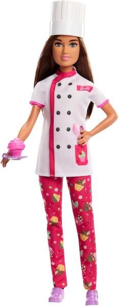 Imagem de Boneca Barbie Profissões Mattel - Confeiteira HKT67