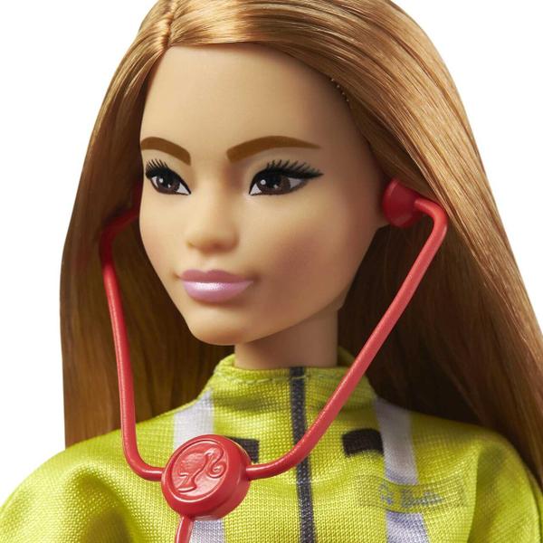 Imagem de Boneca Barbie Profissões Paramédica  - Mattel Gyt28