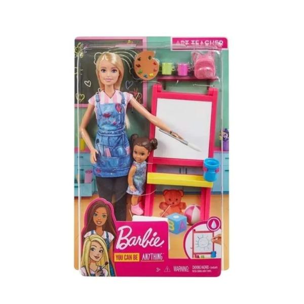 Imagem de Boneca Barbie Profissões Professora de Artes 3+ GJM29 Mattel