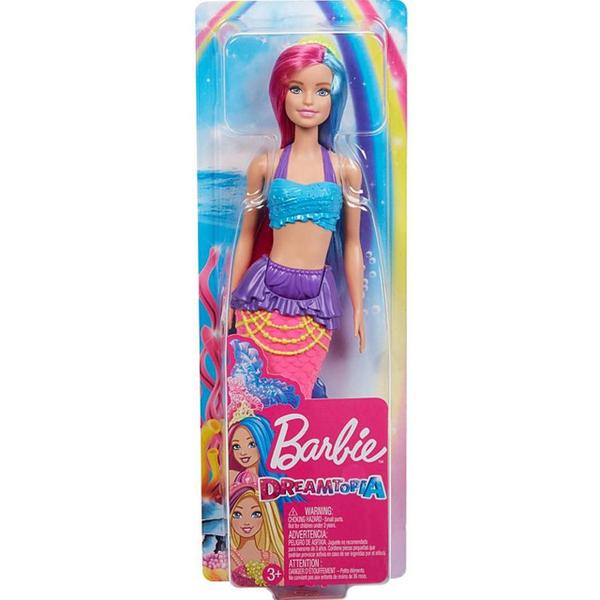 Imagem de Boneca Barbie Sereia Cauda Rosa Dreamtopia - Mattel Gjk08