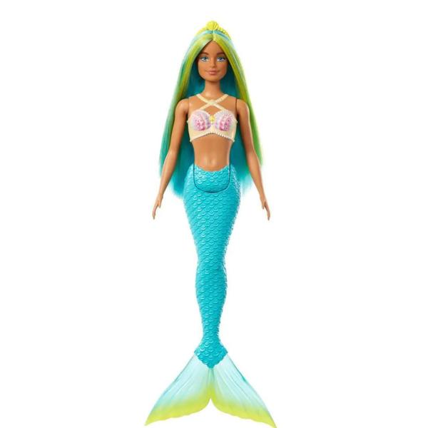 Imagem de Boneca Barbie Sereia Cauda Verde Água Mattel