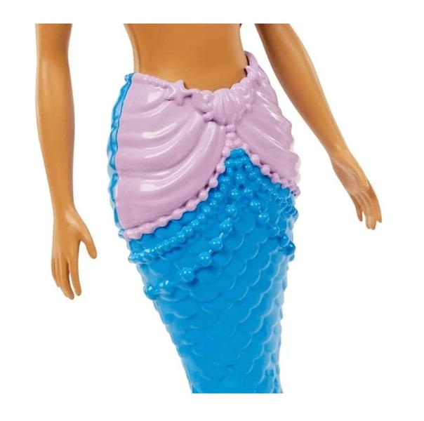 Imagem de Boneca Barbie Sereia Dreamtopia Morena Cauda Azul HGR07 - Mattel (38651)