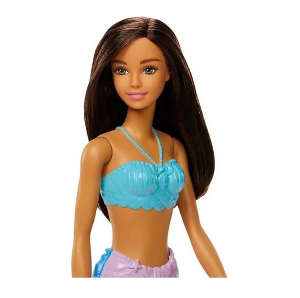 Imagem de Boneca Barbie Sereia Dreamtopia Morena Cauda Azul HGR07 - Mattel (38651)