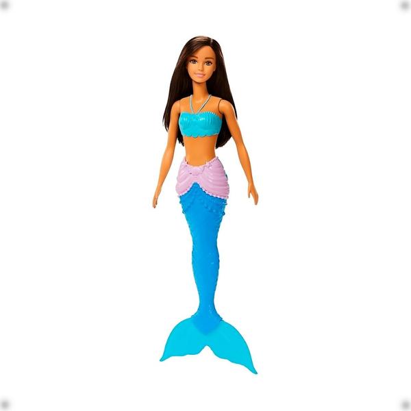 Imagem de Boneca Barbie Sereia Dreamtopia Morena Mattel