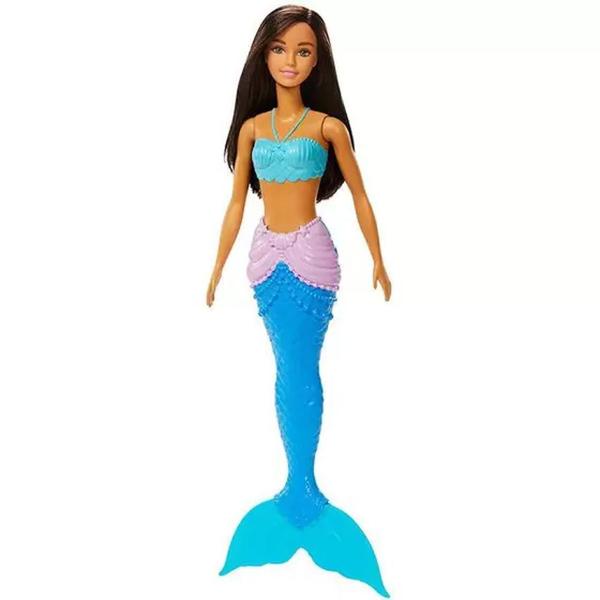 Imagem de Boneca Barbie Sereia Morena Básica Dreamtopia  Mattel Hgr07