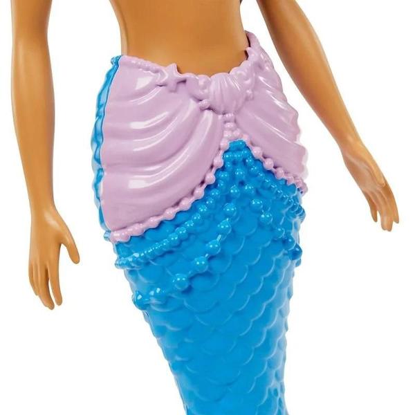 Imagem de Boneca Barbie Sereia Morena Dreamtopia Mattel HGR07