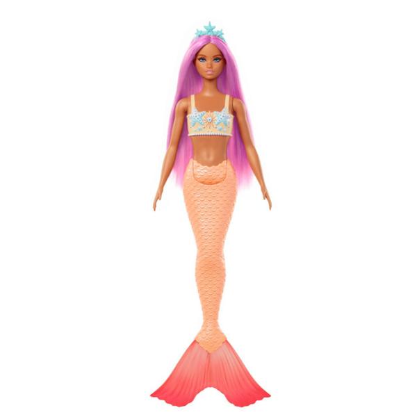 Imagem de Boneca Barbie - Sereia Mundo Da Fantasia - Calda Laranja MATTEL