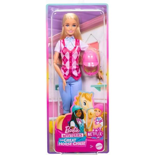 Imagem de Boneca Barbie Serie Misterio Malibu Equitação HXJ38 Mattel