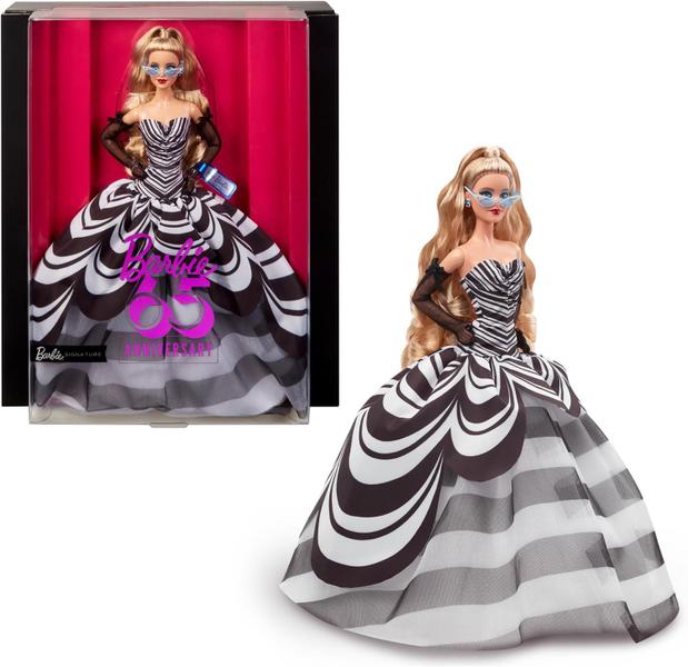 Imagem de Boneca Barbie Signature 65 Aniversário Blonde Mattel