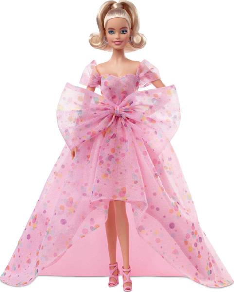 Imagem de Boneca Barbie Signature Birthday Wishes 29 cm com embalagem 6+