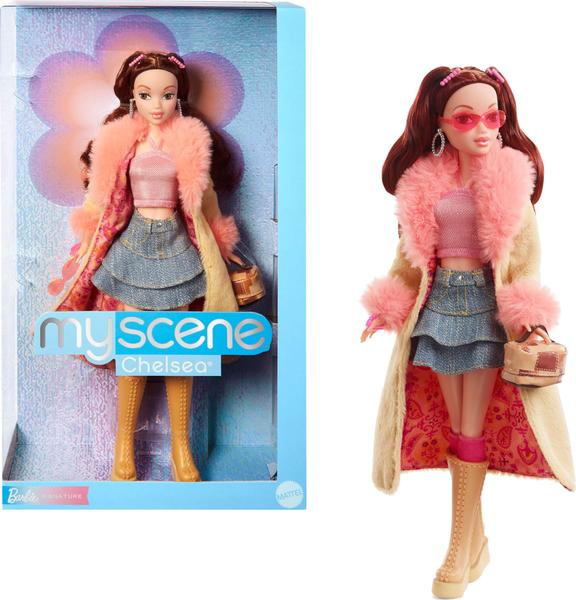 Imagem de Boneca Barbie Signature My Scene Chelsea Y2K com roupa e acessórios