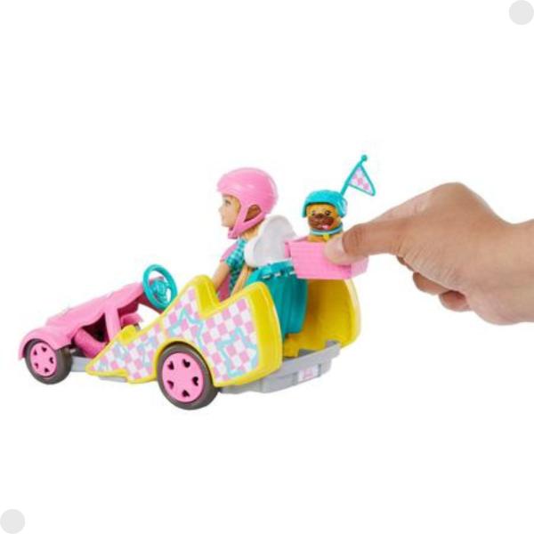 Imagem de Boneca Barbie Stacie ao Resgate Com Veículo Go Kart HRM08 - Mattel