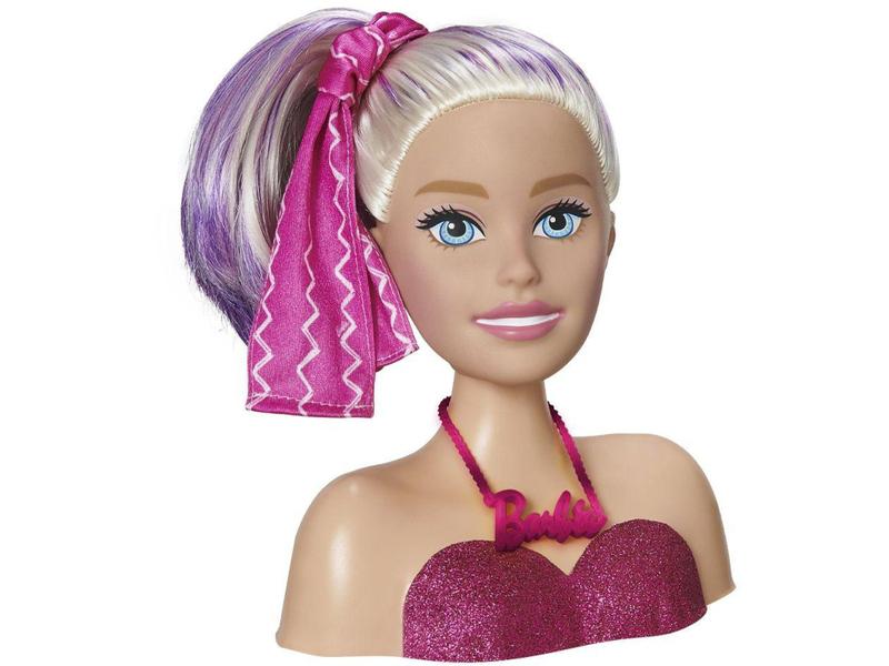 Imagem de Boneca Barbie Styling Head Faces - com Acessórios Pupee