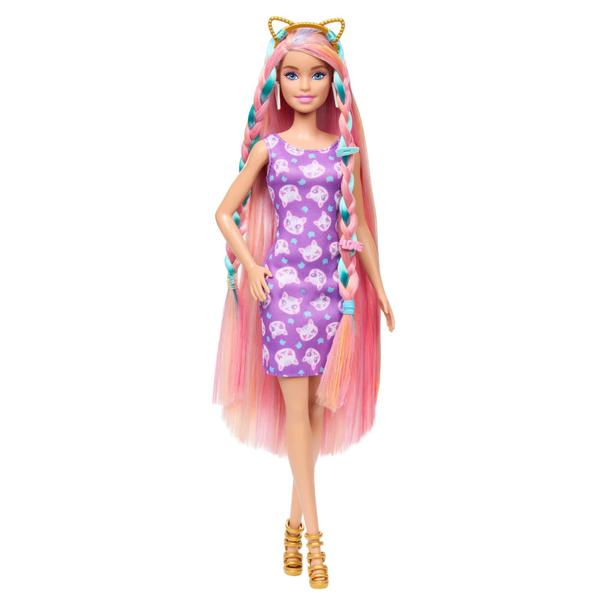 Imagem de Boneca Barbie - Totally Hair - Cabelo Arco-Íris - Mattel