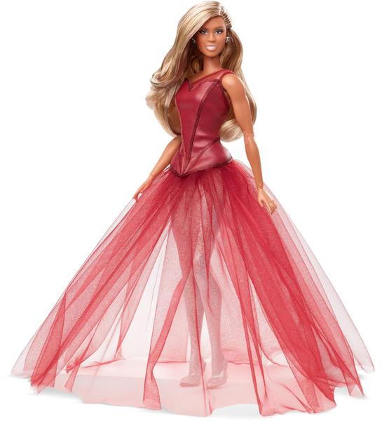 Imagem de Boneca Barbie Tribute Collection Laverne Cox com macacão brilhante