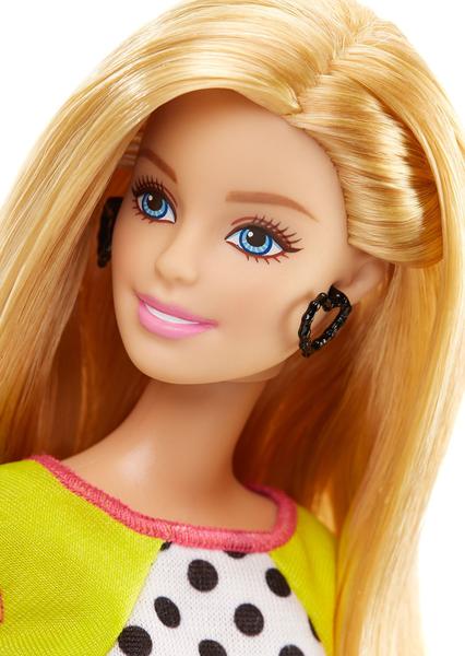 Imagem de Boneca Barbie Vestido de Bolinhas Fashionistas